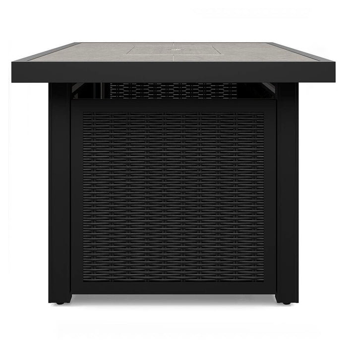 Beachcroft Outdoor Fire Pit Table - US Furniture & Mattress (Waterbury,CT)*