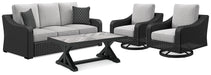 Beachcroft Outdoor Set - US Furniture & Mattress (Waterbury,CT)*