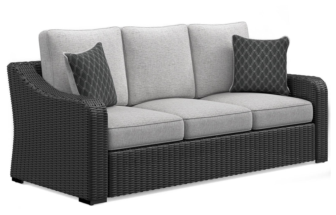 Beachcroft Outdoor Sofa with Cushion - US Furniture & Mattress (Waterbury,CT)*
