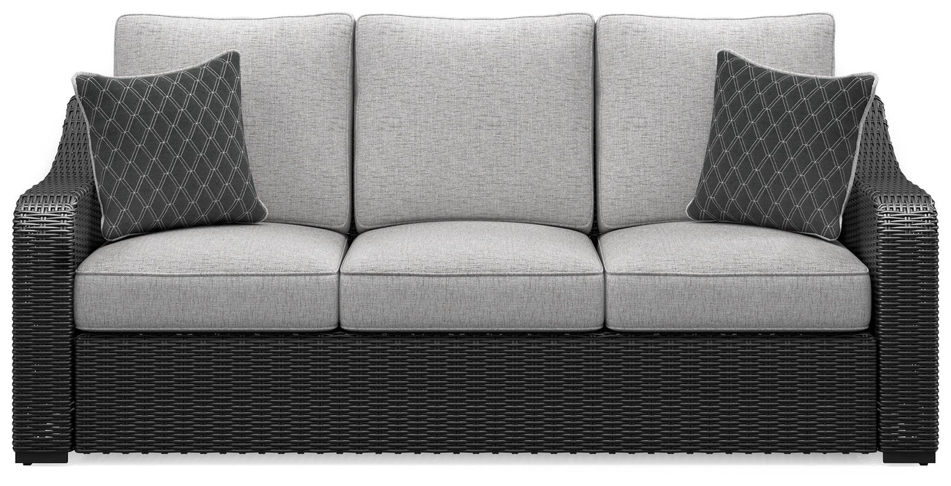 Beachcroft Outdoor Sofa with Cushion - US Furniture & Mattress (Waterbury,CT)*