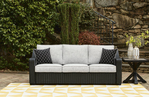 Beachcroft Outdoor Sofa with Cushion - US Furniture & Mattress (Waterbury,CT)*