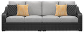 Beachcroft 2-Piece Outdoor Loveseat with Cushion - US Furniture & Mattress (Waterbury,CT)*