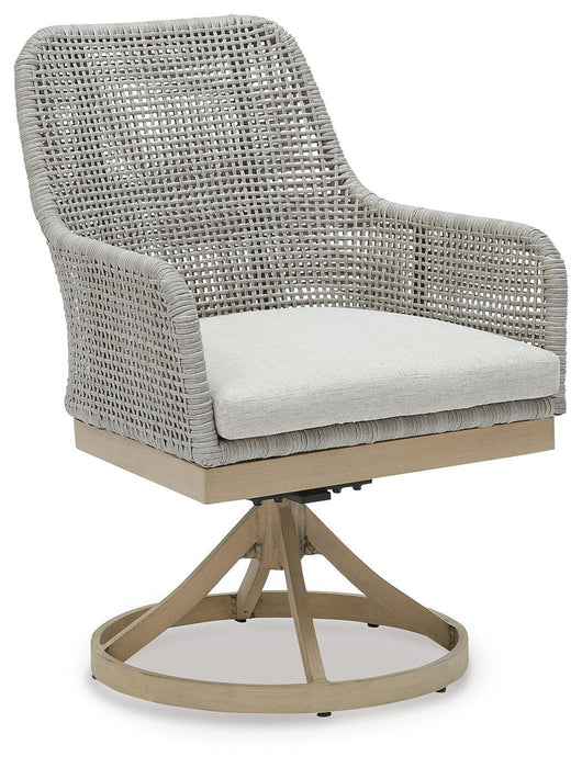 Seton Creek Outdoor Seating Set - US Furniture & Mattress (Waterbury,CT)*