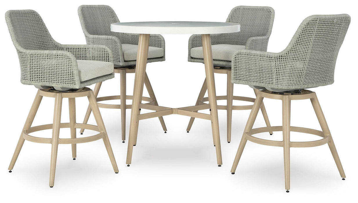 Seton Creek Outdoor Dining Package - US Furniture & Mattress (Waterbury,CT)*