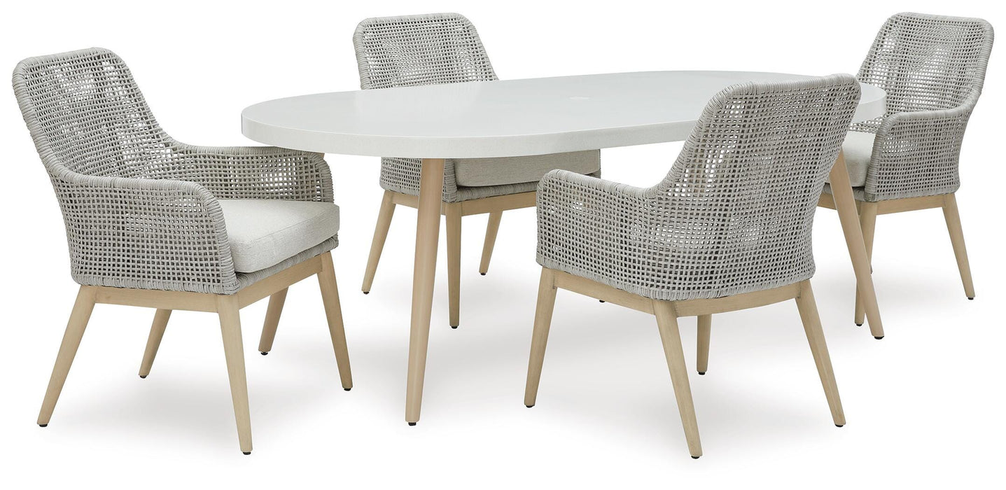 Seton Creek Outdoor Dining Package - US Furniture & Mattress (Waterbury,CT)*