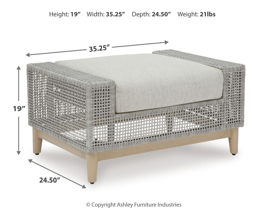 Seton Creek Outdoor Seating Set - US Furniture & Mattress (Waterbury,CT)*