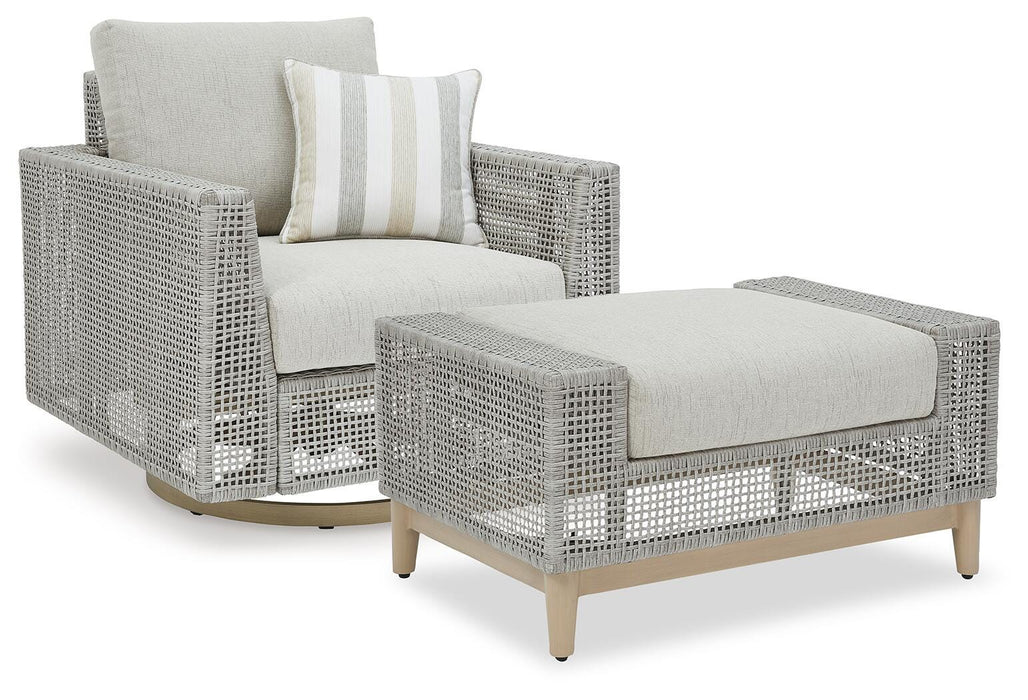 Seton Creek Outdoor Seating Set - US Furniture & Mattress (Waterbury,CT)*