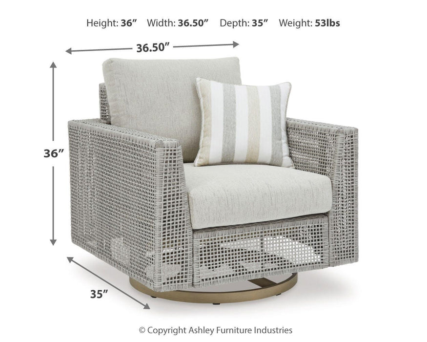 Seton Creek Outdoor Seating Set - US Furniture & Mattress (Waterbury,CT)*