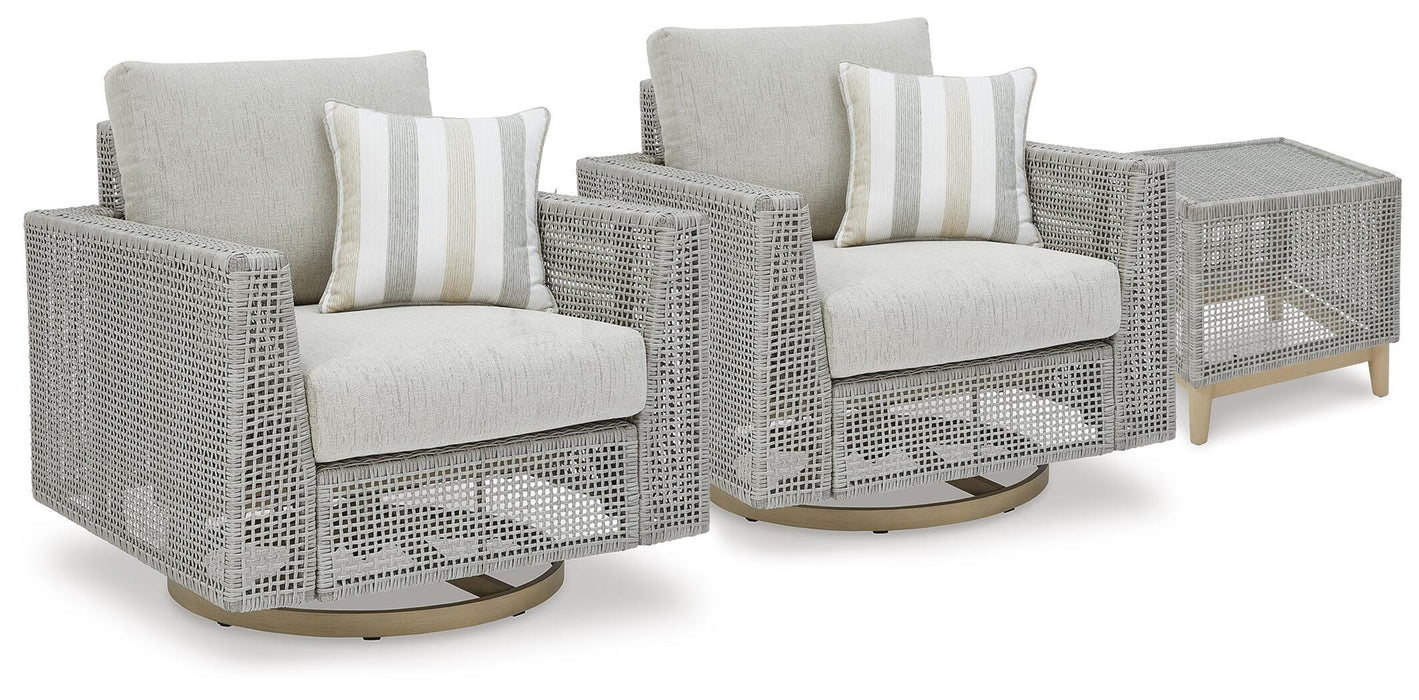 Seton Creek Outdoor Seating Set - US Furniture & Mattress (Waterbury,CT)*