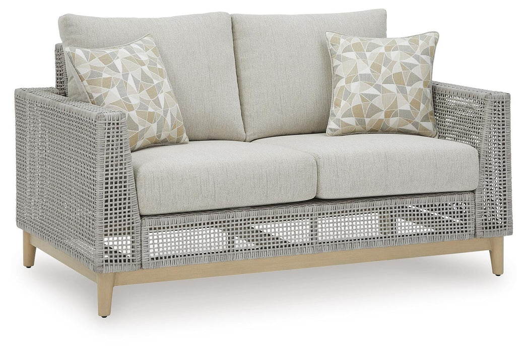 Seton Creek Outdoor Seating Set - US Furniture & Mattress (Waterbury,CT)*
