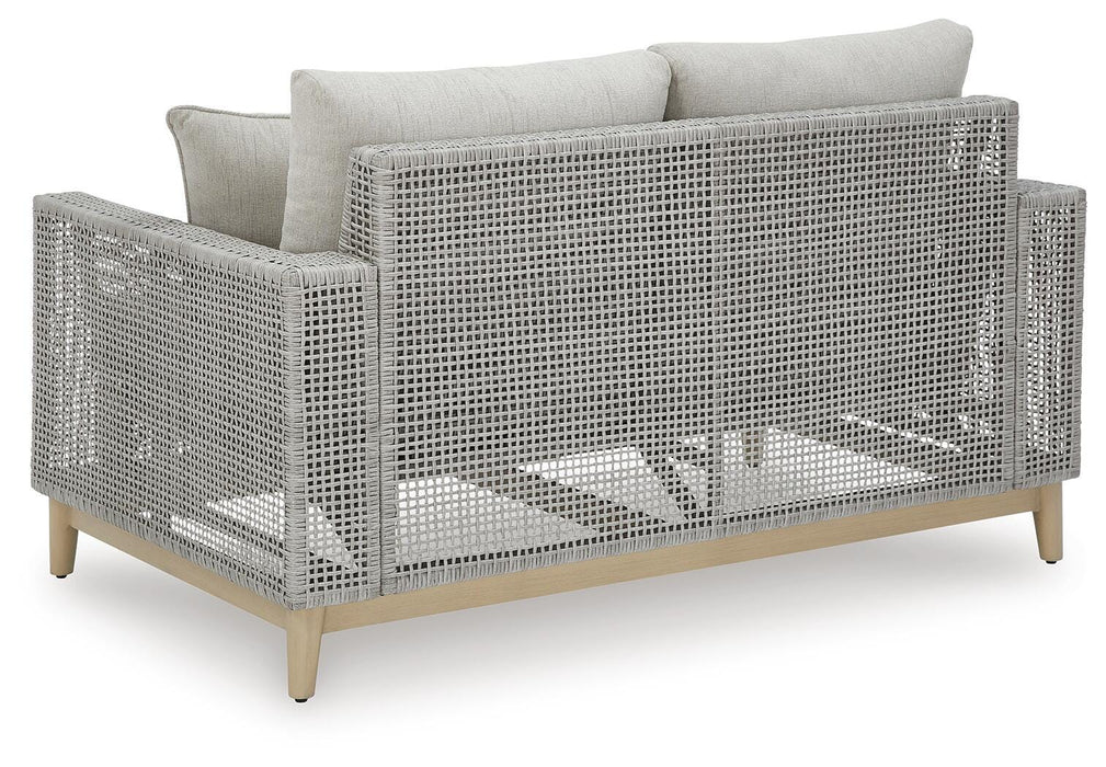 Seton Creek Outdoor Seating Set - US Furniture & Mattress (Waterbury,CT)*