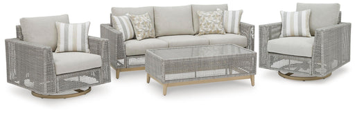 Seton Creek Outdoor Upholstery Set - US Furniture & Mattress (Waterbury,CT)*