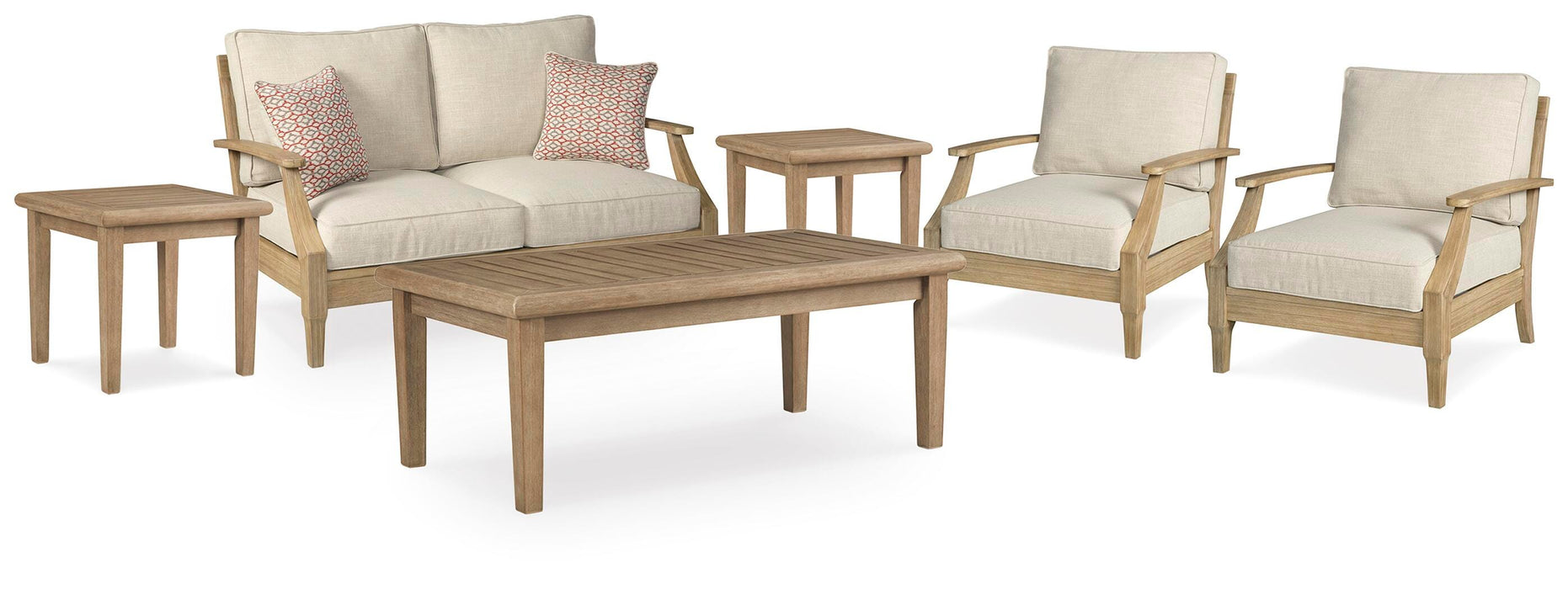 Clare View Outdoor Seating Set - US Furniture & Mattress (Waterbury,CT)*