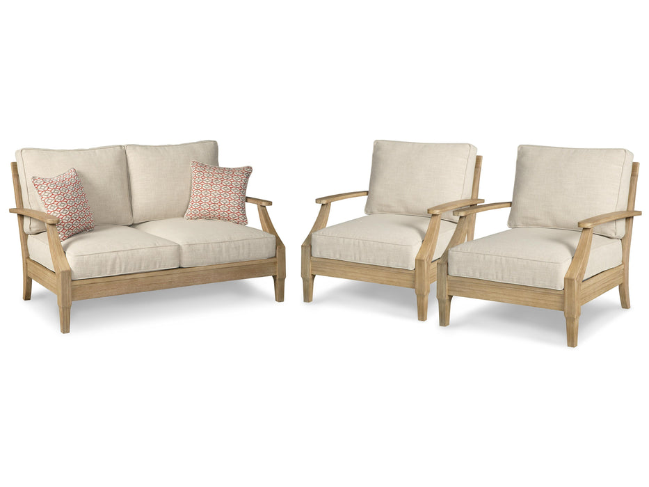 Clare View Outdoor Seating Set - US Furniture & Mattress (Waterbury,CT)*