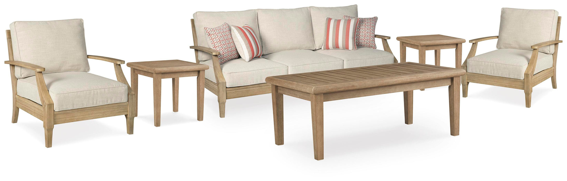 Clare View Outdoor Seating Set - US Furniture & Mattress (Waterbury,CT)*
