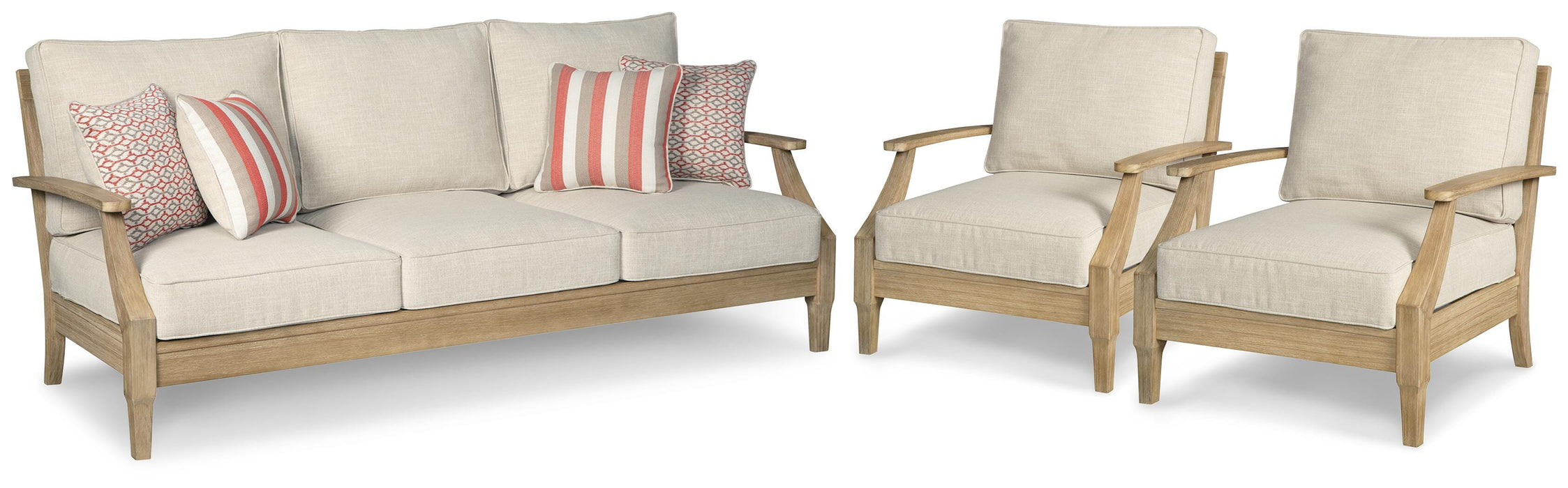 Clare View Outdoor Seating Set - US Furniture & Mattress (Waterbury,CT)*
