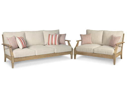 Clare View Outdoor Seating Set - US Furniture & Mattress (Waterbury,CT)*
