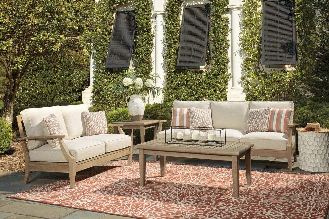 Clare View Outdoor Seating Set - US Furniture & Mattress (Waterbury,CT)*