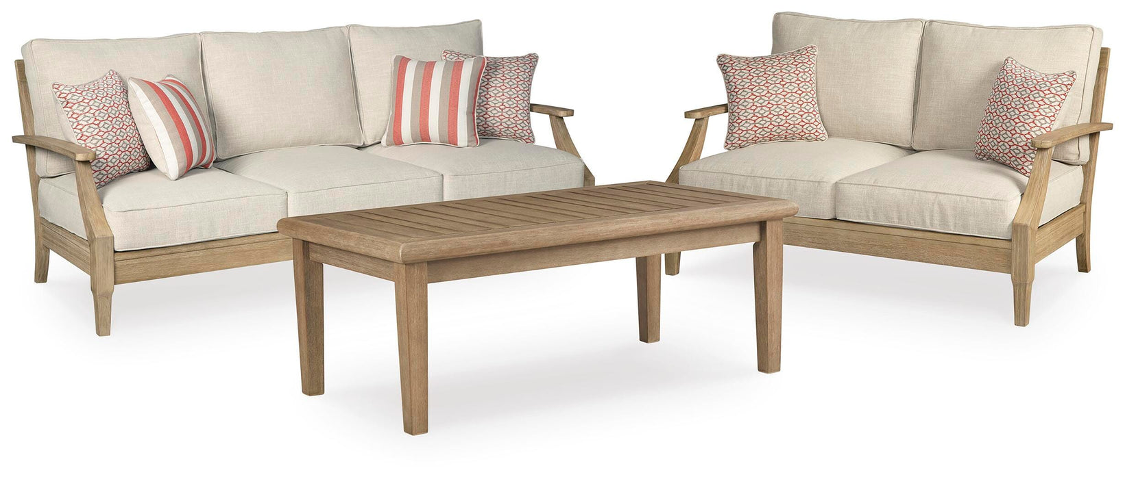 Clare View Outdoor Seating Set - US Furniture & Mattress (Waterbury,CT)*