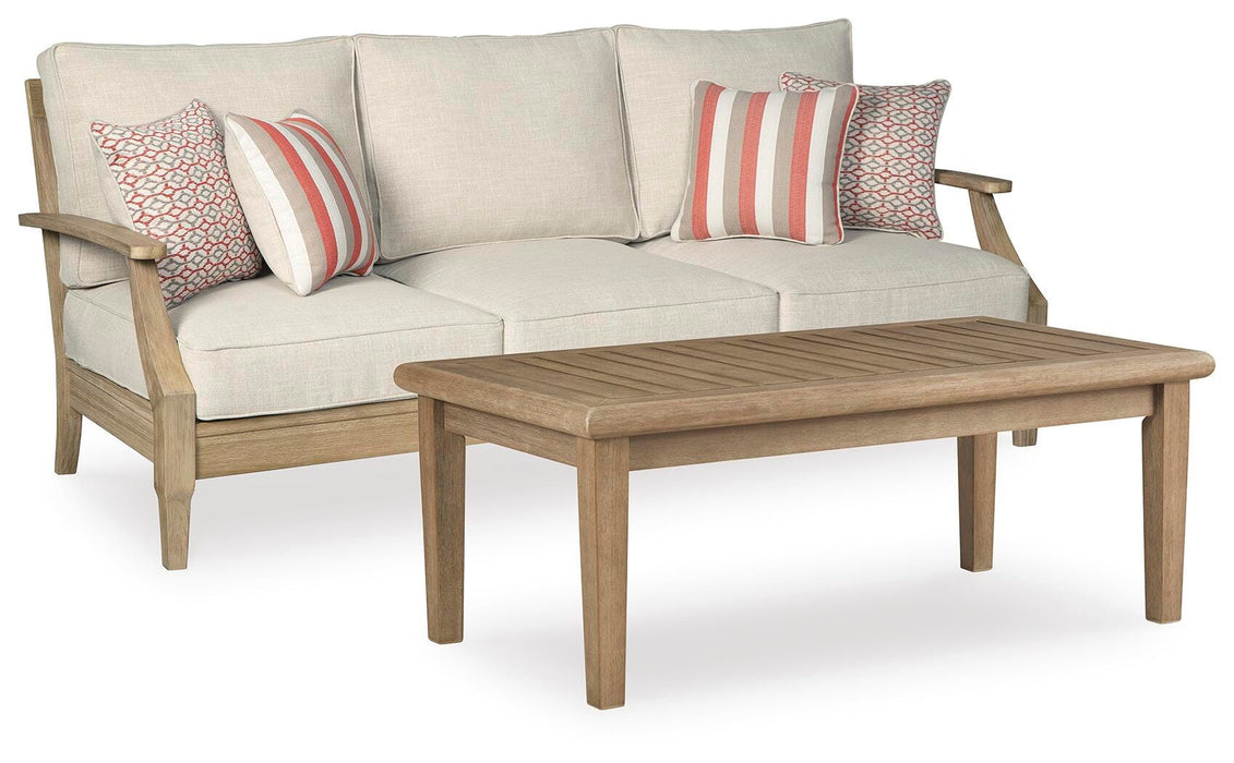Clare View Outdoor Seating Set - US Furniture & Mattress (Waterbury,CT)*