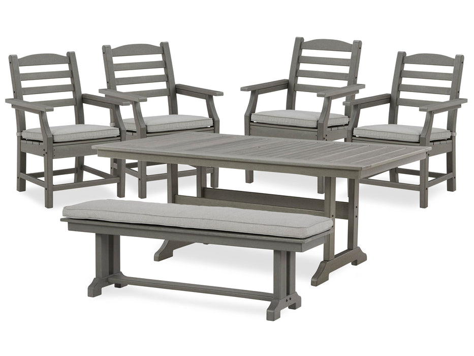 Visola Outdoor Dining Set - US Furniture & Mattress (Waterbury,CT)*