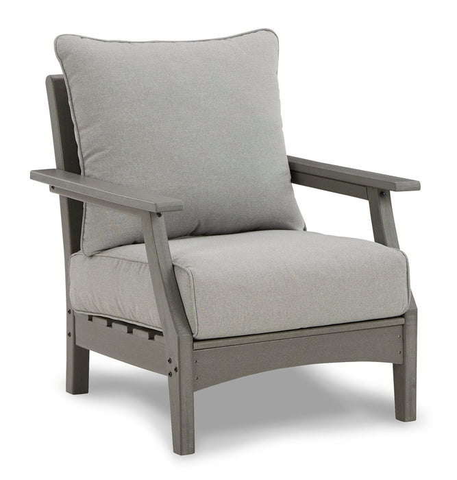 Visola Outdoor Sofa and Loveseat Set - US Furniture & Mattress (Waterbury,CT)*