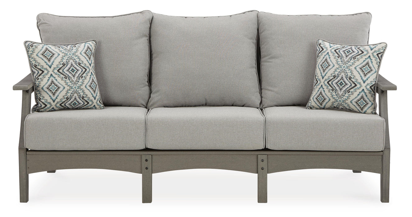 Visola Outdoor Sofa and Loveseat Set - US Furniture & Mattress (Waterbury,CT)*
