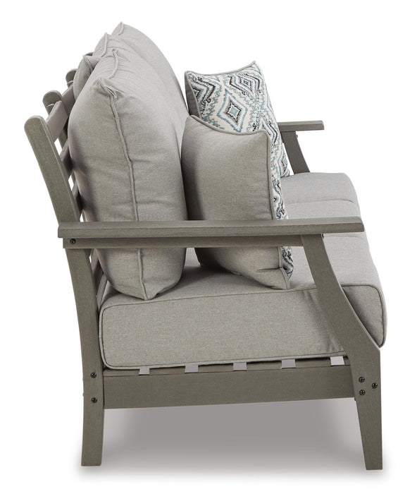 Visola Outdoor Sofa and Loveseat Set - US Furniture & Mattress (Waterbury,CT)*