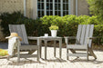 Visola Outdoor Adirondack Chair Set with End Table - US Furniture & Mattress (Waterbury,CT)*