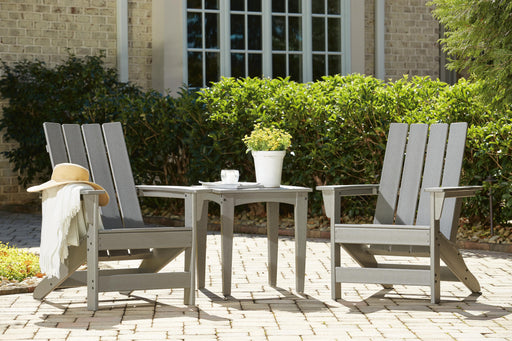 Visola Outdoor Adirondack Chair Set with End Table - US Furniture & Mattress (Waterbury,CT)*