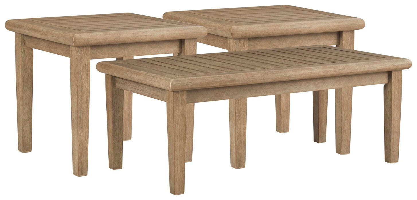 Gerianne Outdoor Occasional Table Set - US Furniture & Mattress (Waterbury,CT)*