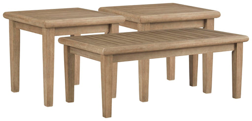 Gerianne Outdoor Occasional Table Set - US Furniture & Mattress (Waterbury,CT)*