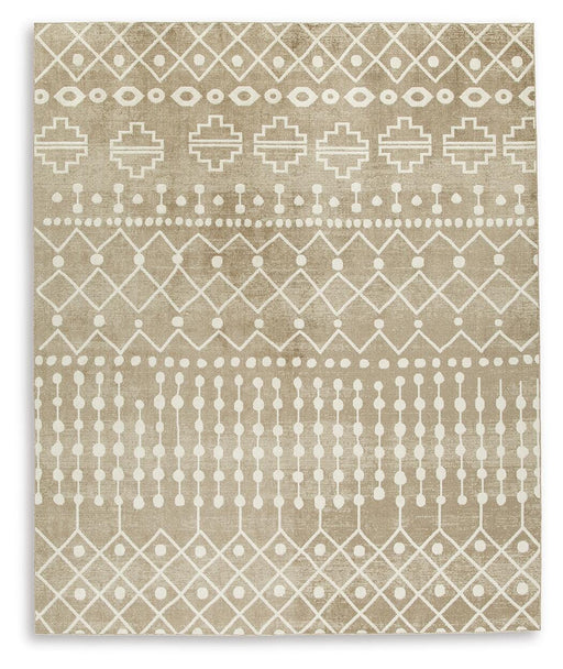 Bunchly 7'10" x 10'3" Washable Rug - US Furniture & Mattress (Waterbury,CT)*