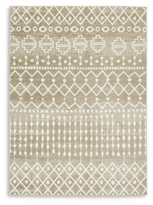 Bunchly 4'11" x 7'2" Washable Rug - US Furniture & Mattress (Waterbury,CT)*