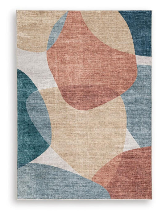 Chanleigh Washable 5' x 7' Area Rug - US Furniture & Mattress (Waterbury,CT)*