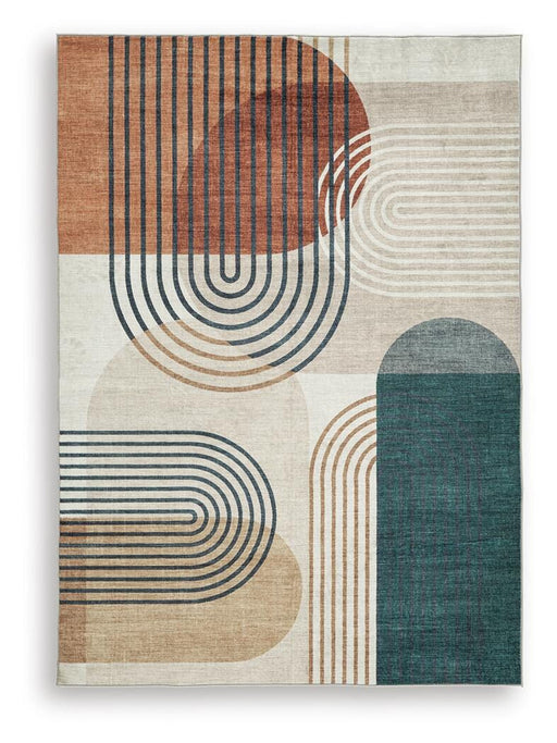 Farrendale Washable Area Rug - US Furniture & Mattress (Waterbury,CT)*