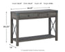 Freedan Sofa/Console Table - US Furniture & Mattress (Waterbury,CT)*