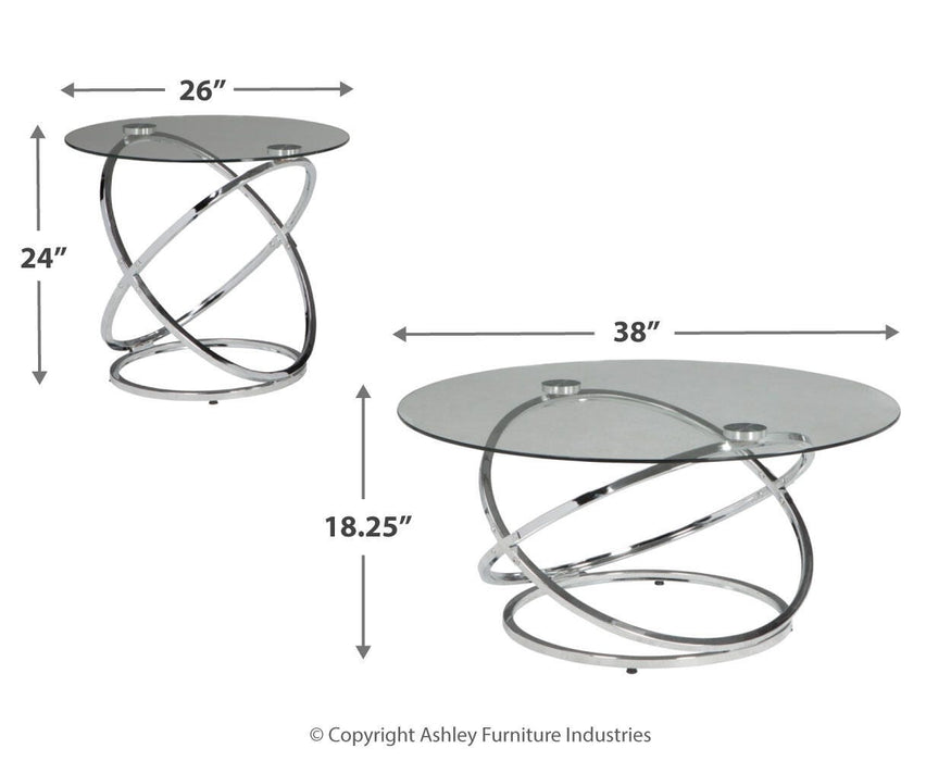 Hollynyx Table (Set of 3) - US Furniture & Mattress (Waterbury,CT)*