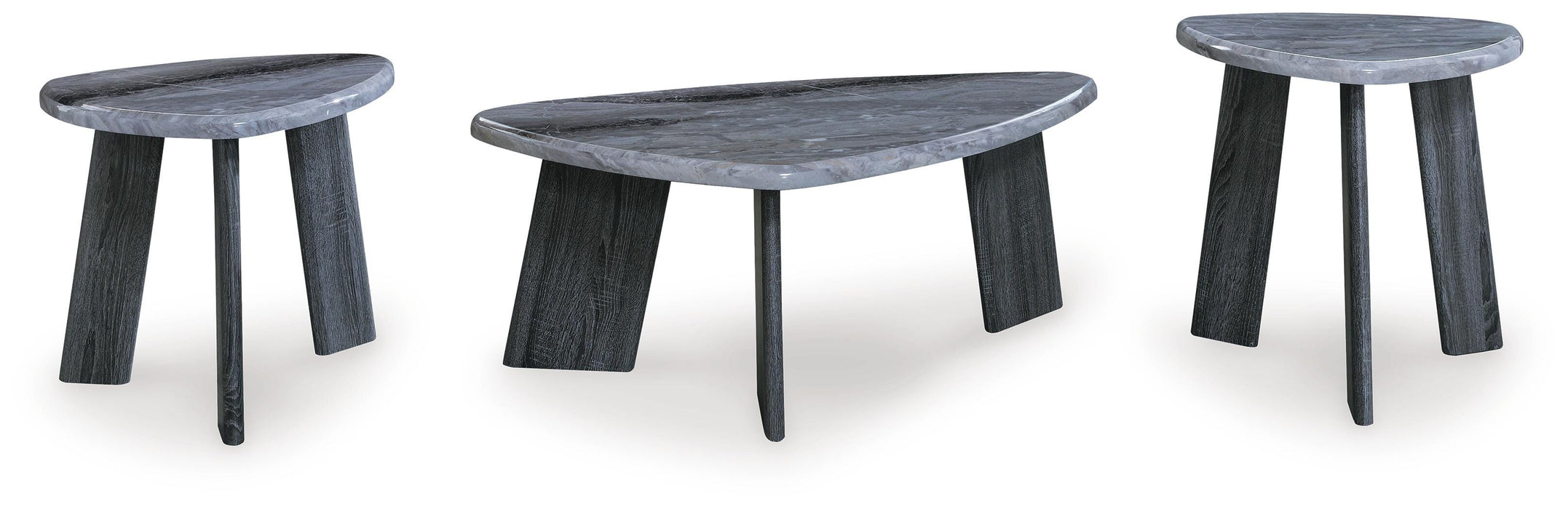 Bluebond Table (Set of 3) - US Furniture & Mattress (Waterbury,CT)*