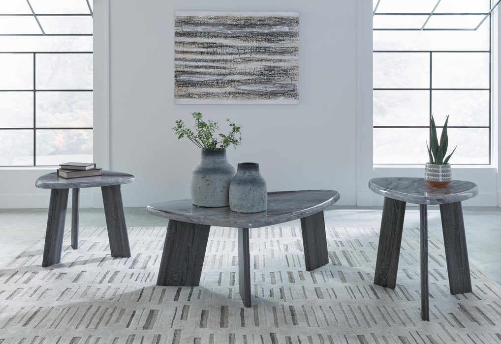 Bluebond Table (Set of 3) - US Furniture & Mattress (Waterbury,CT)*