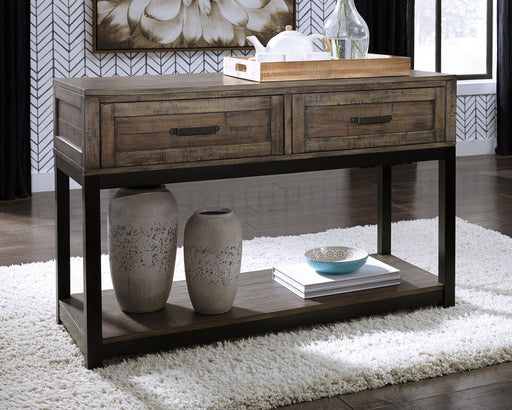 Johurst Sofa/Console Table - US Furniture & Mattress (Waterbury,CT)*