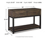 Johurst Sofa/Console Table - US Furniture & Mattress (Waterbury,CT)*