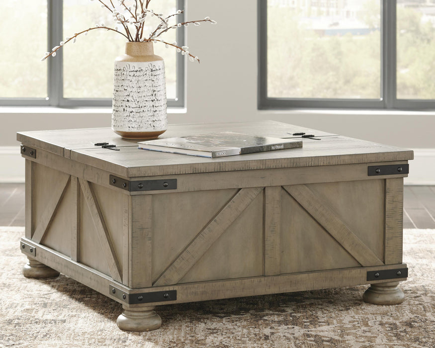 Aldwin Table Set - US Furniture & Mattress (Waterbury,CT)*