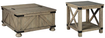 Aldwin Table Set - US Furniture & Mattress (Waterbury,CT)*