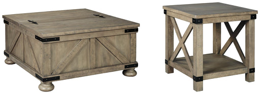 Aldwin Table Set - US Furniture & Mattress (Waterbury,CT)*