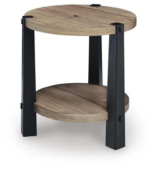 Ridgester End Table - US Furniture & Mattress (Waterbury,CT)*