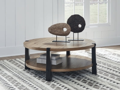 Ridgester Coffee Table - US Furniture & Mattress (Waterbury,CT)*