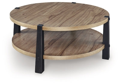 Ridgester Coffee Table - US Furniture & Mattress (Waterbury,CT)*