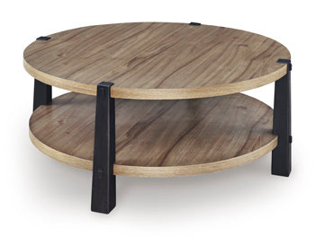 Ridgester Coffee Table - US Furniture & Mattress (Waterbury,CT)*