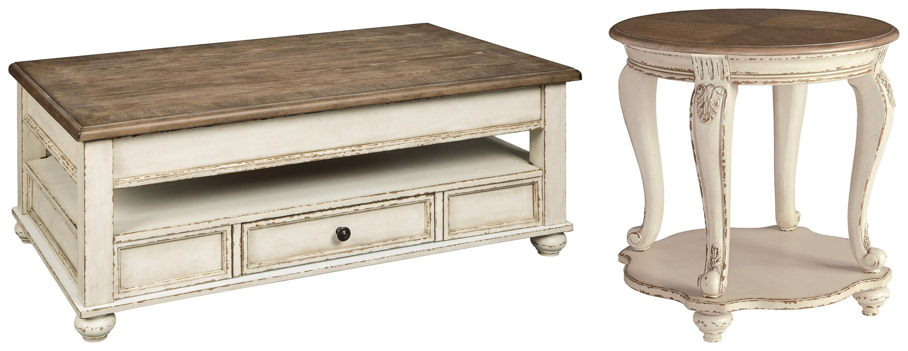 Realyn Table Set - US Furniture & Mattress (Waterbury,CT)*